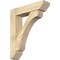 Ekena Millwork Legacy Slat Rough Sawn Bracket w/ Offset Brace, Douglas Fir, 8"W x 34"D x 40"H BKT0806X34X40LEC06RDF - alternate 1